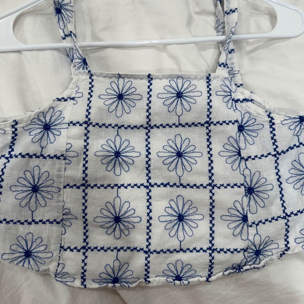 Zara Embroidered Top